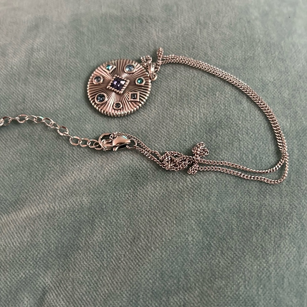 Brighton halo necklace.